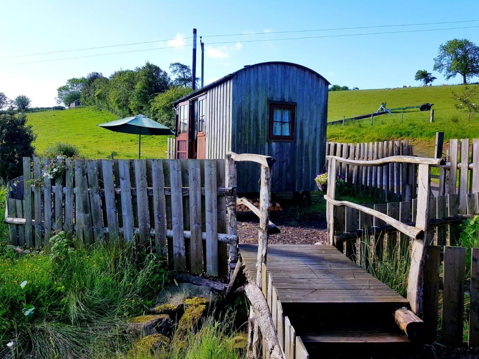 Eco Accommodation Cornflower Holiday Craven Arms Bagian luar foto